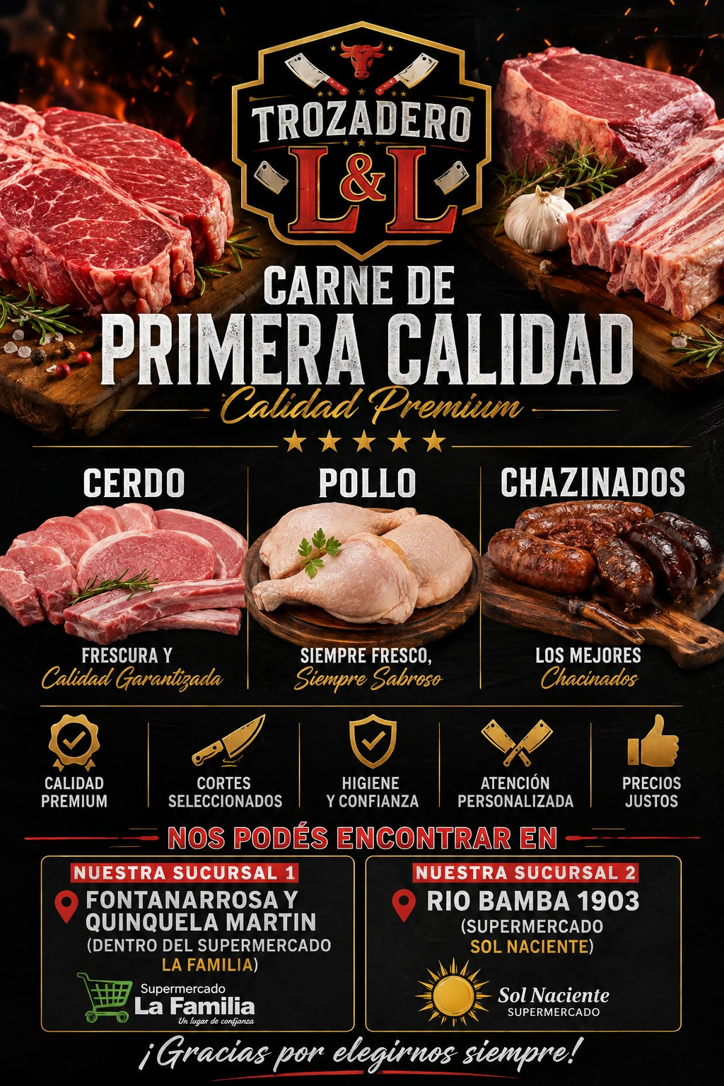 Flyer Trozadero L&L Zapala