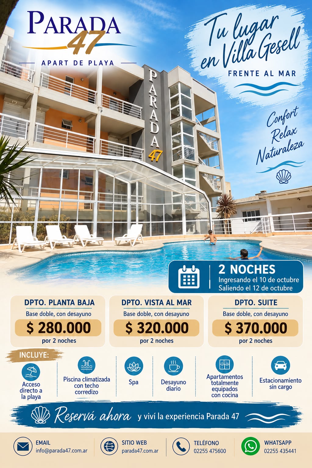 Parada 47 Apart Villa Gesell