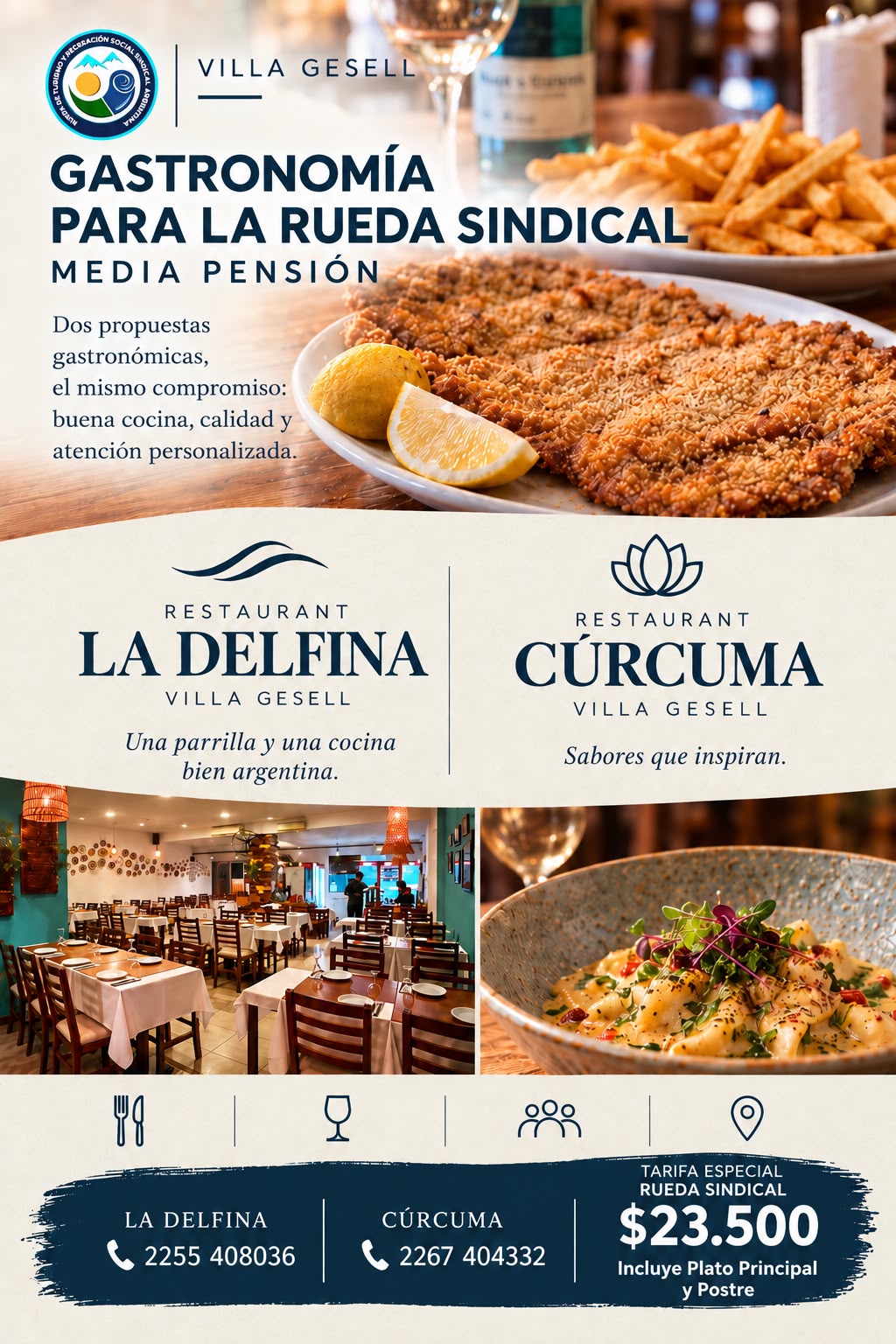 La Delfina y Curcuma Gesell