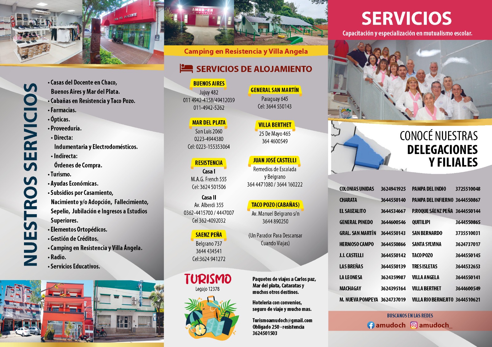 Servicios de Alojamiento AMUDOCH