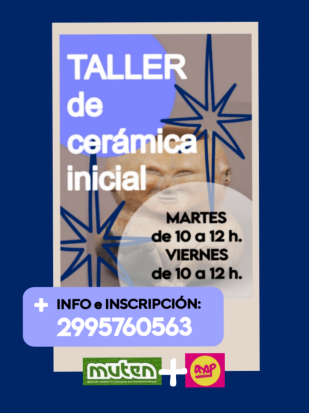 Taller de Cerámica Inicial MUTEN y ANAP